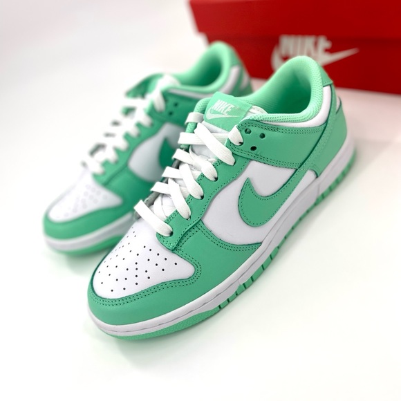 Nike Shoes - NIKE Dunk Low ‘Green Glow’ Woman’s Size 7.5 NEW WITH BOX